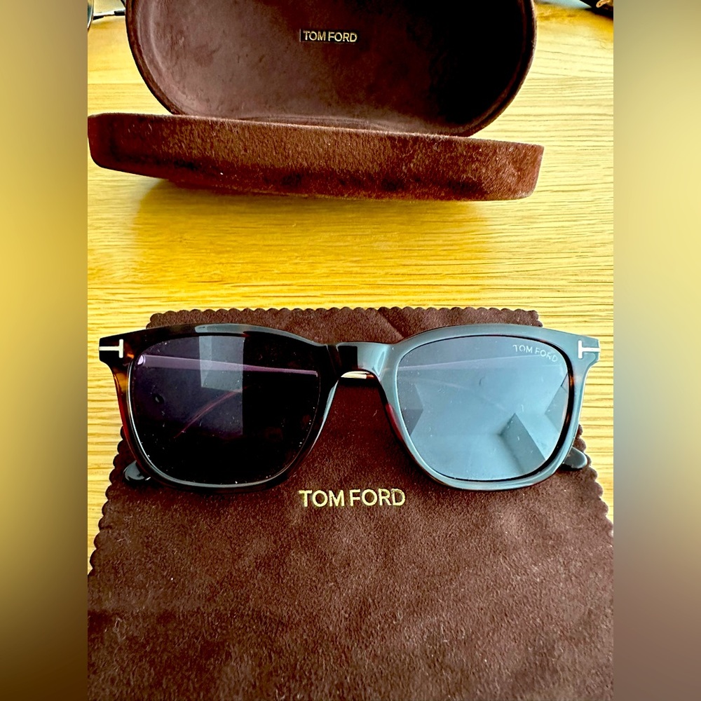 Tom Ford Arnaud Sunglasses in Havana Tortoise/Brown. MSRP $445